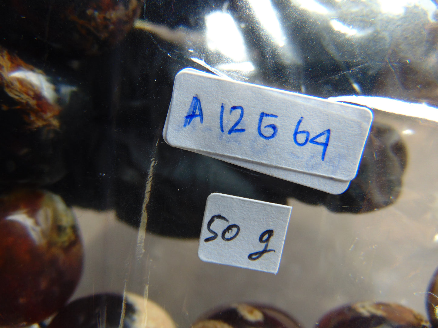 50 gram 12 Beads Mala Bracelet Indonesian amber 18x20 mm for Healing A12G64