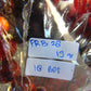 19 Gram 18 small Beads Bracelet Indonesian Cherry Red Amber 12 mm for Healing FRB28