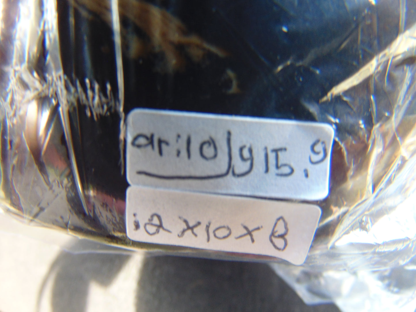 915 gr full polished 10x8x6 mm Square Indonesian Amber for Healing AR10