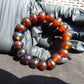 18 Gram 18 small Beads Bracelet Indonesian Yellow Red Amber 12 mm for Healing FRB31