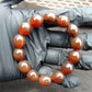 20 gram 14 Beads Mala Bracelet Indonesian amber 13x16 mm for Healing A14G61