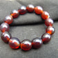 21 gram 14 Beads Mala Bracelet Indonesian amber 13x16 mm for Healing A14G51