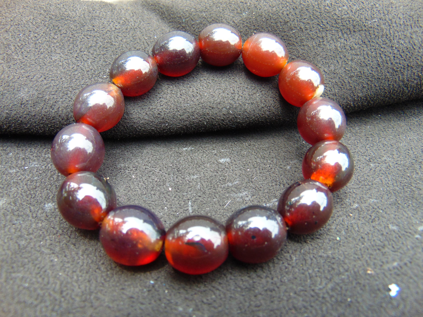 21 gram 14 Beads Mala Bracelet Indonesian amber 13x16 mm for Healing A14G51