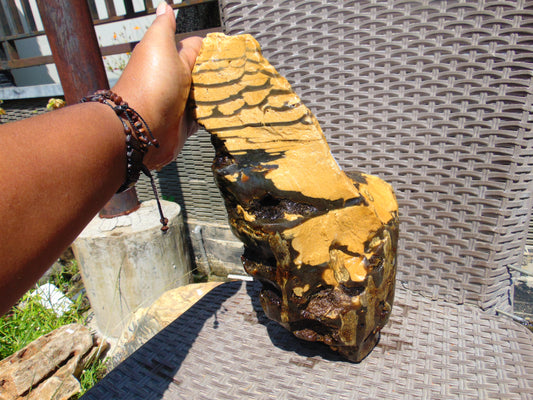 3500 gram Indonesia Black Yellow Aromatic Perfumed  Amber for Healing 26AYE82