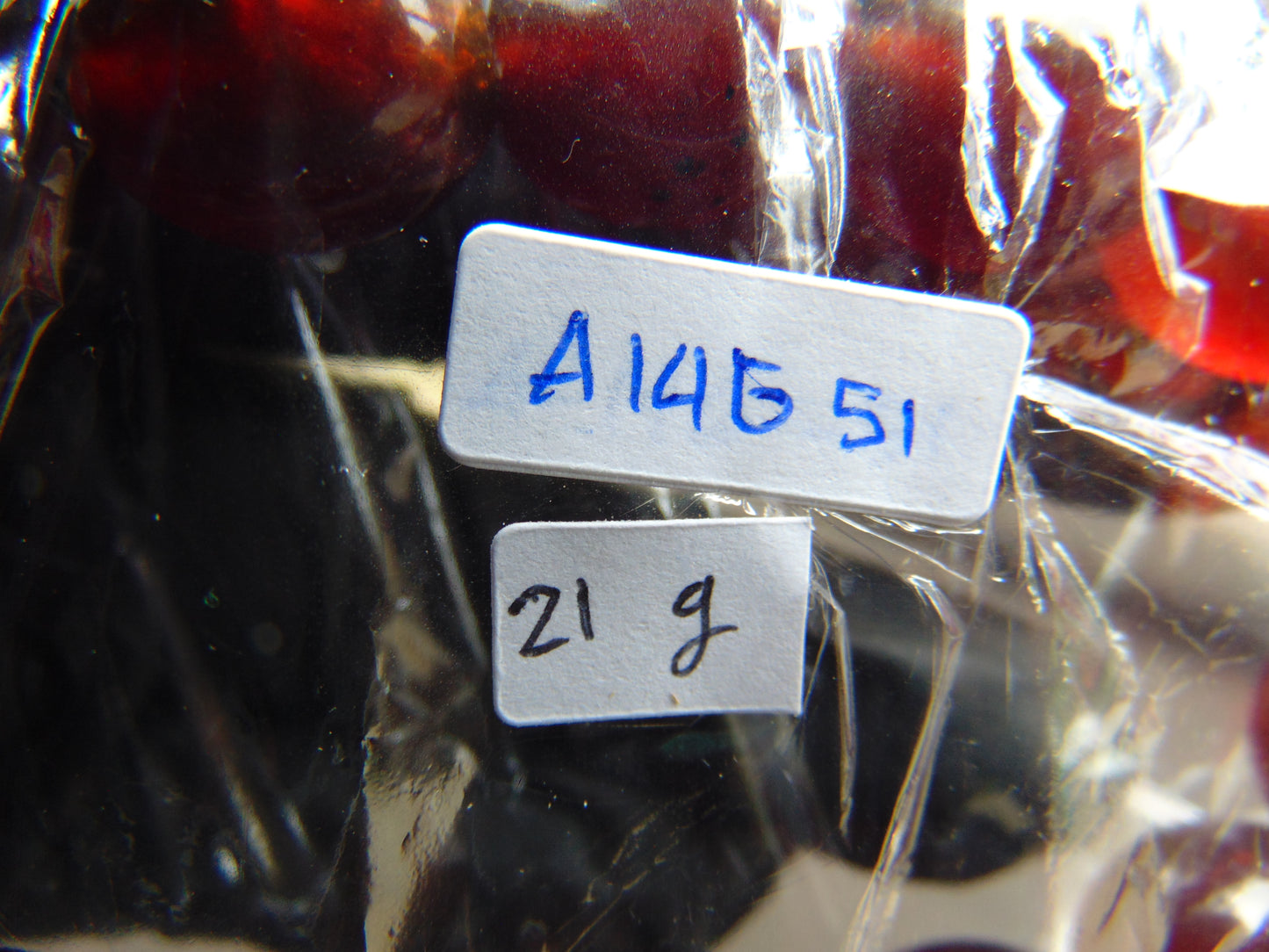 21 gram 14 Beads Mala Bracelet Indonesian amber 13x16 mm for Healing A14G51