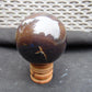 189 gr Sphere Ball 70 mm Indonesian Brown Blue Amber for Healing AJ1090