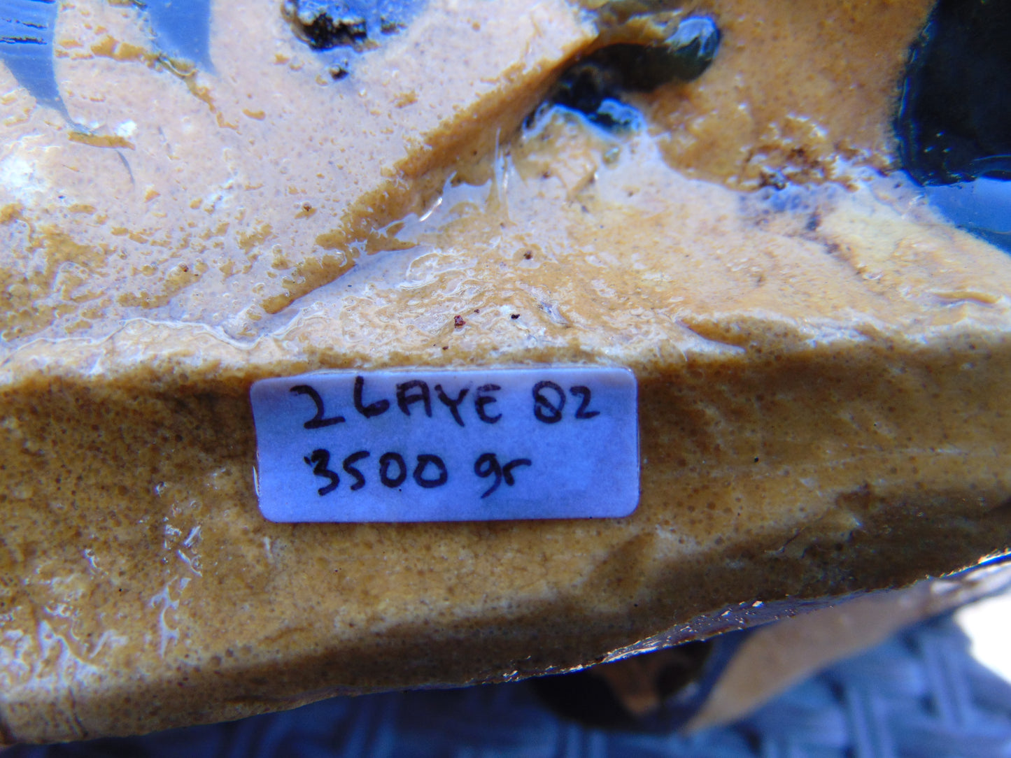 3500 gram Indonesia Black Yellow Aromatic Perfumed  Amber for Healing 26AYE82