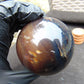 189 gr Sphere Ball 70 mm Indonesian Brown Blue Amber for Healing AJ1090