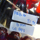 31 gram 14 Beads Mala Bracelet Indonesian Cherry Red Amber 16 mm for Healing FRB16