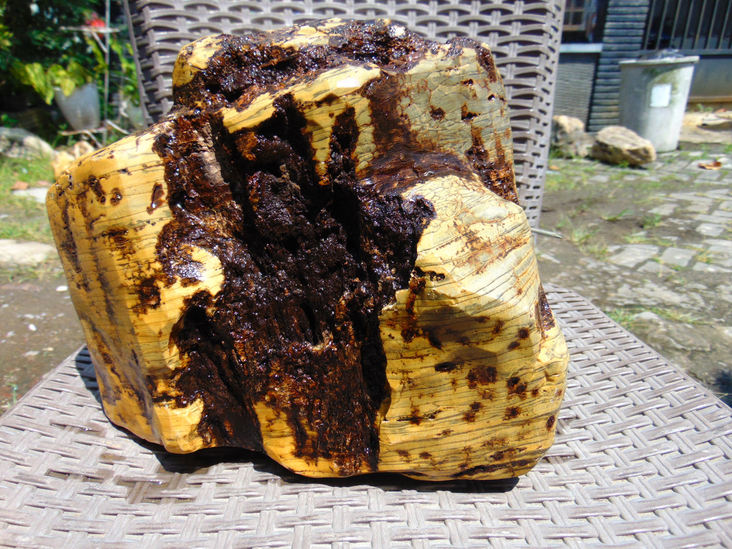 4800 gram Indonesia Yellow Aromatic Perfumed  Amber for Healing 26AYE79