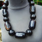 299 gr Big Necklace Indonesian Black Amber for Healing NE3