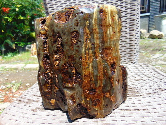 3500 gram Indonesia Black Yellow Aromatic Perfumed  Amber for Healing 26AYE78