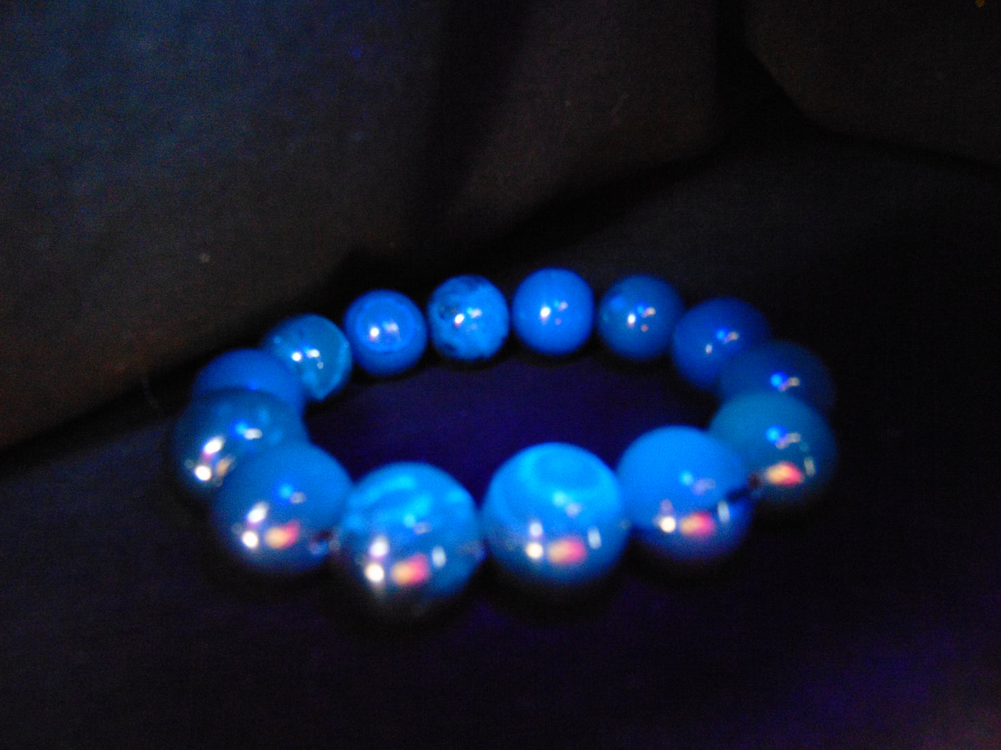 31 gram 14 Beads Mala Bracelet Indonesian Cherry Red Amber 16 mm for Healing FRB15