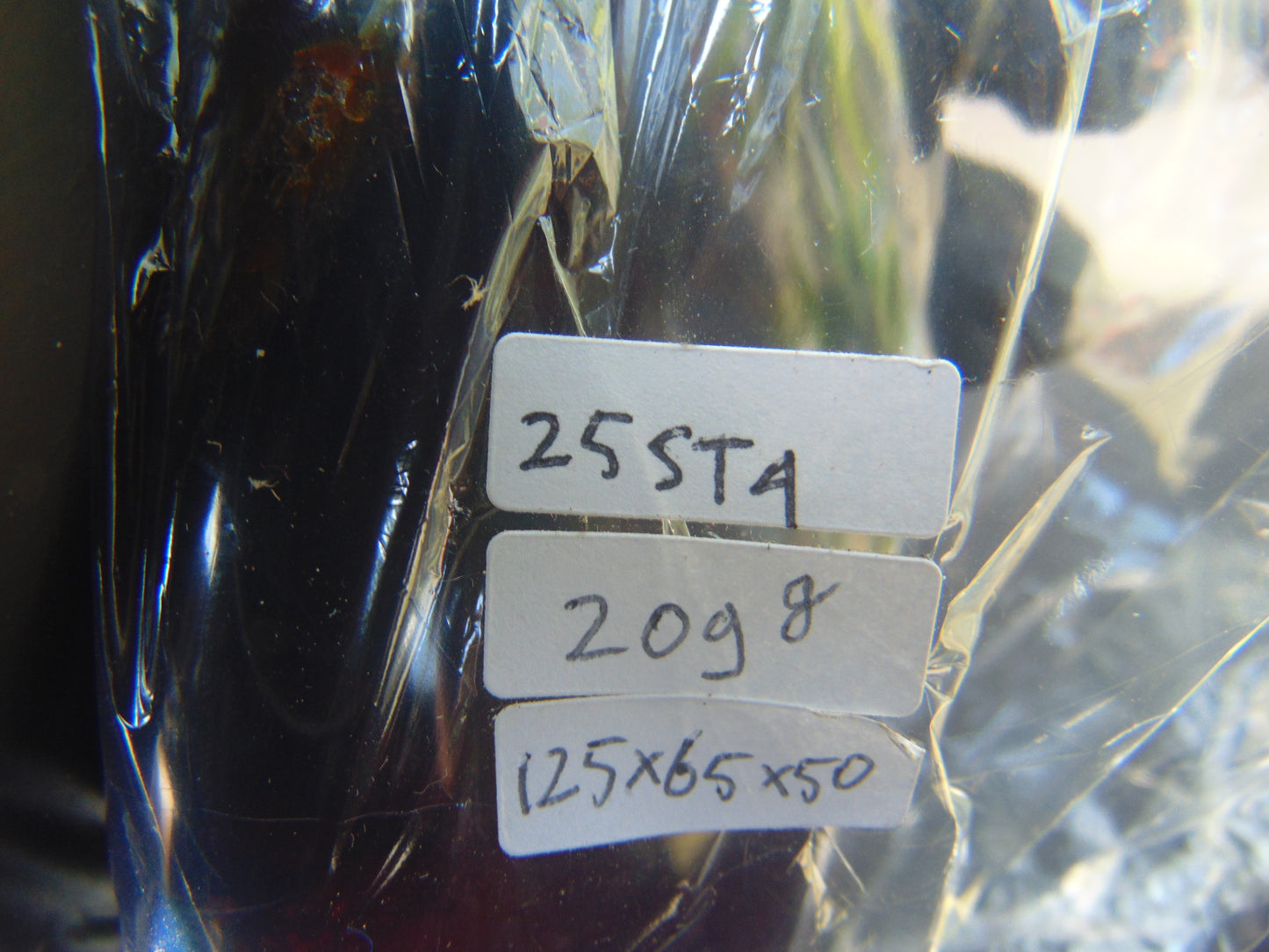 209 gr full polished 125x65x50 mm Indonesia Blue Amber for Healing 25ST4