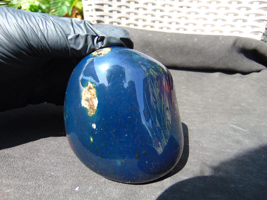 289 gr full polished 89x86x80 mm Indonesia Blue Amber for Healing 25ST3