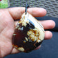 20 gram Big Pendant Indonesian White Green Amber for Healing A151
