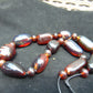 75 gram Small Beads Combination Necklace Indonesian Blue Red Amber for Healing A11K170