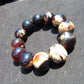 58 gram 12 Beads Mala Bracelet Indonesian Cherry Amber 25 mm for Healing B20M13