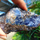 51 gram Rough Raw Indonesian Inclusion Blue Amber for Healing RB352