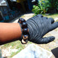 58 gram 12 Beads Mala Bracelet Indonesian Cherry Amber 25 mm for Healing B20M13