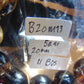 58 gram 12 Beads Mala Bracelet Indonesian Cherry Amber 25 mm for Healing B20M13
