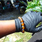 21 gram 14 Beads Mala Bracelet Indonesian amber 13x16 mm for Healing A14G63