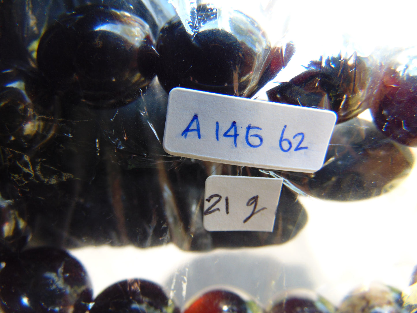 21 gram 14 Beads Mala Bracelet Indonesian amber 13x16 mm for Healing A14G62