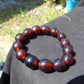 21 gram 14 Beads Mala Bracelet Indonesian amber 13x16 mm for Healing A14G59