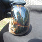 575 gr Full Polished 112x90x70 mm Mushroom Inclusion Indonesia Black Blue Amber for Healing ST5