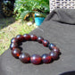 23 gram 14 Beads Mala Bracelet Indonesian amber 13x16 mm for Healing A14G60