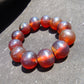 56 gram 12 Beads Mala Bracelet Indonesian Red Amber 20 mm for Healing B20M16