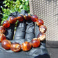 21 gram 14 Beads Mala Bracelet Indonesian amber 13x16 mm for Healing A14G52