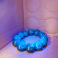 57 gram 12 Beads Mala Bracelet Indonesian Cherry Red Amber 20 mm for Healing B20M19