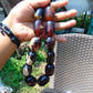 156 gr Big Necklace 12 beads Indonesian Amber for Healing F15
