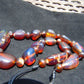 59 gram Small Beads Combination Necklace Indonesian Blue Amber for Healing S13K184
