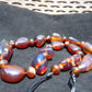 59 gram Small Beads Combination Necklace Indonesian Blue Amber for Healing S13K184