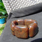 98 gr 7 Square Beads Bangle Indonesian Amber for Healing A7G28