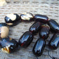 169 gram Small 11 Beads Necklace Indonesian white cherry red Amber for Healing S11K163