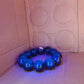 58 gram 12 Beads Mala Bracelet Indonesian Cherry Red Amber 20 mm for Healing B20M11