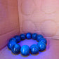 56 gram 12 Beads Mala Bracelet Indonesian Cherry Red Amber 20 mm for Healing B20M17