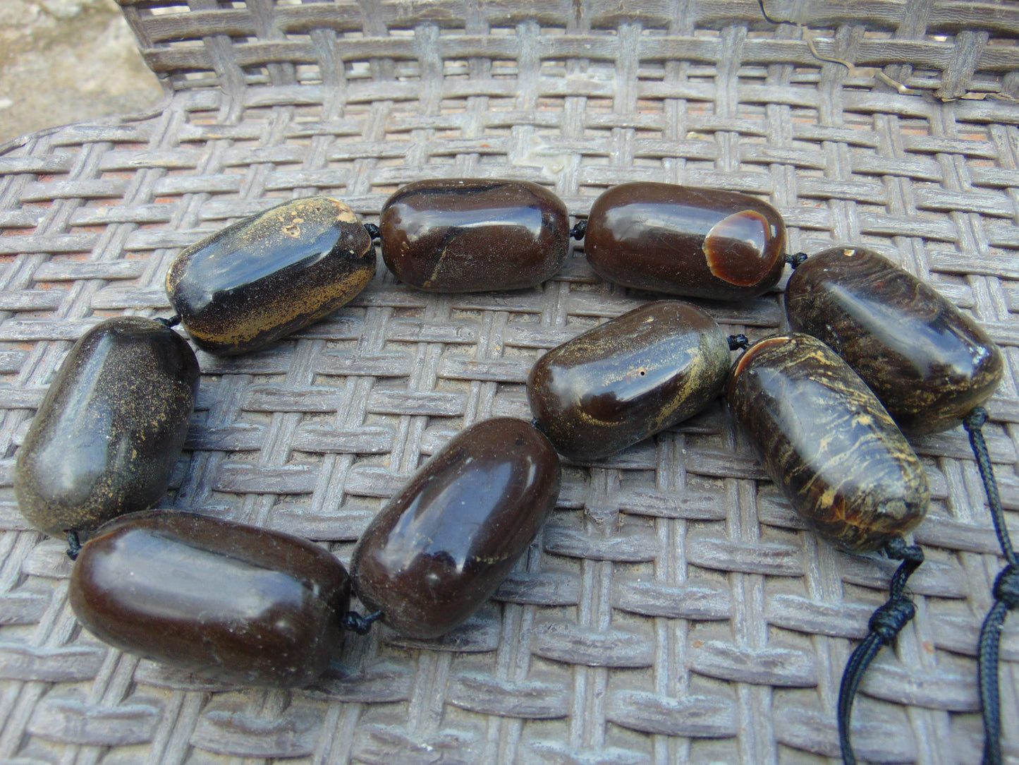 241 gr Necklace Indonesian Aromatic Amber for Healing 26NN15