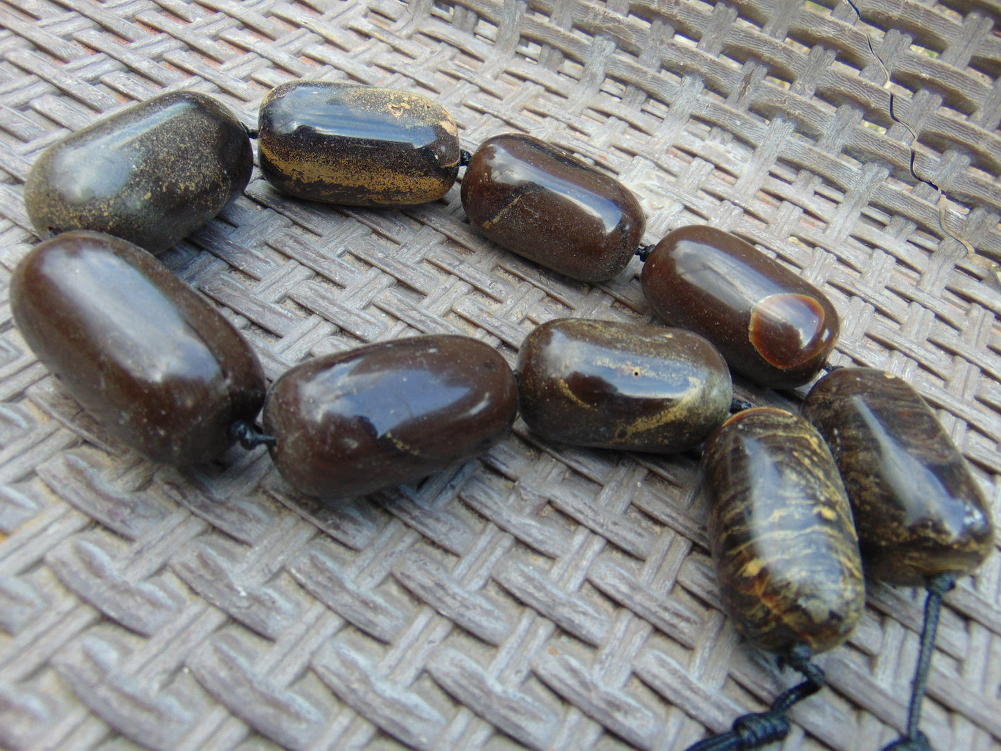 241 gr Necklace Indonesian Aromatic Amber for Healing 26NN15