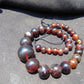 57 gram Small Beads Combination Necklace Indonesian Red Amber for Healing NE12