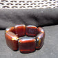 90 gr 7 Square Beads Bangle Indonesian Amber for Healing A7G35