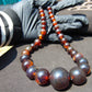 57 gram Small Beads Combination Necklace Indonesian Red Amber for Healing NE12