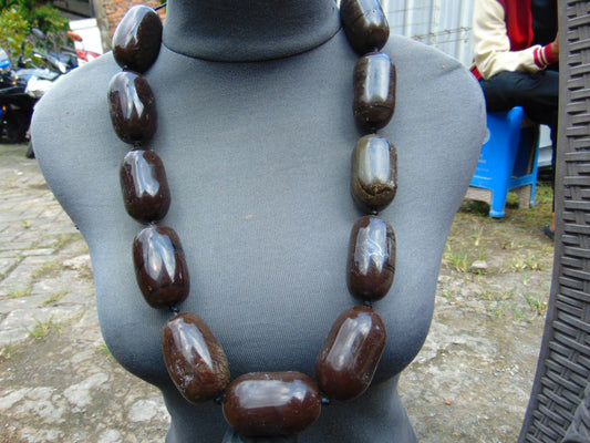 278 gr Necklace Indonesian Aromatic Amber for Healing 26NN14