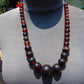 57 gram Small Beads Combination Necklace Indonesian Red Amber for Healing NE12
