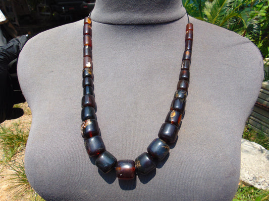 46 gram Small Beads Combination Necklace Indonesian Amber for Healing NE8