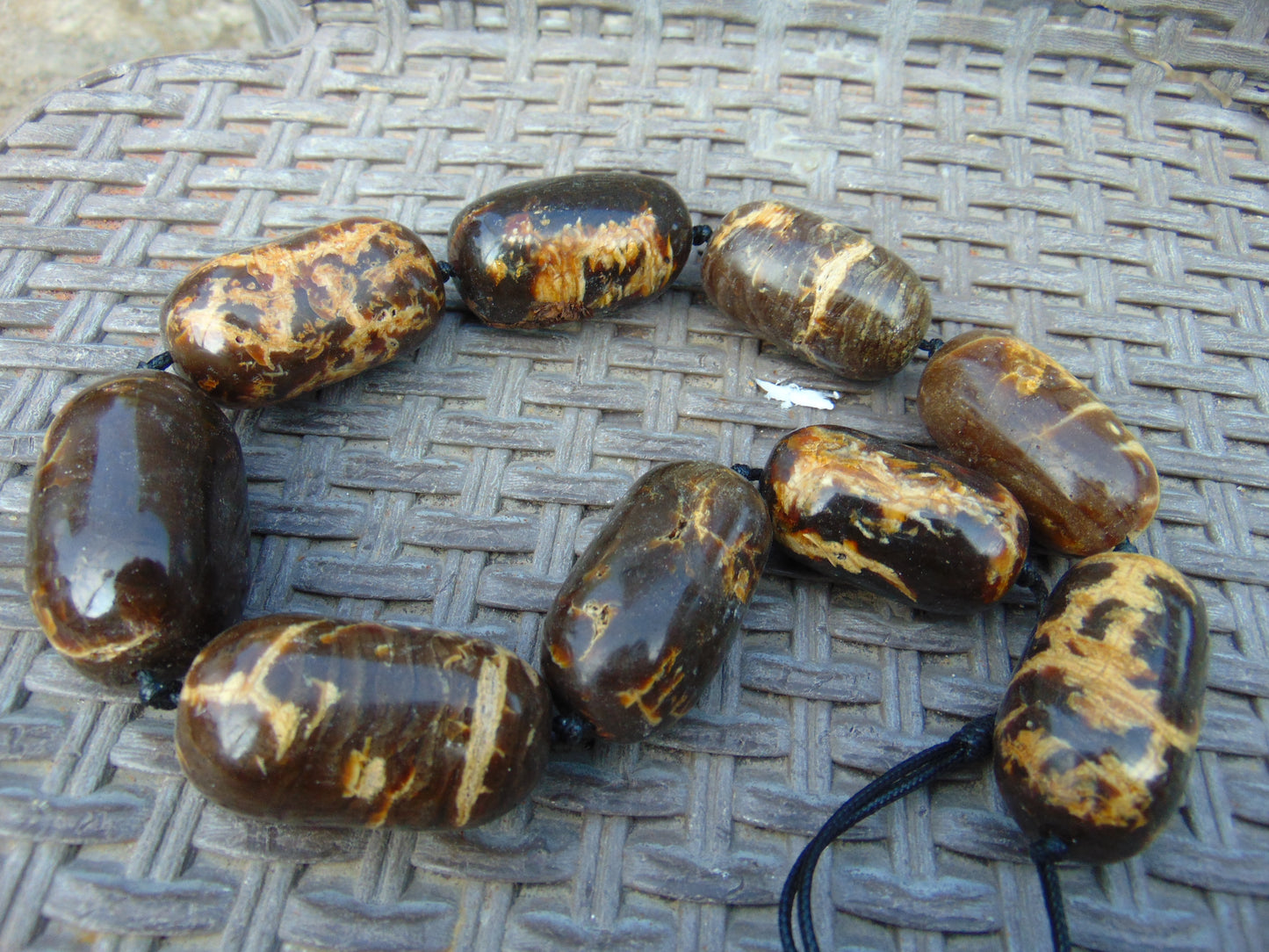 214 gr Necklace Indonesian Aromatic Amber for Healing 26NN12