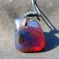 19 gr Pendant 38x33x21 mm Indonesian Blue Amber for Healing PDY59